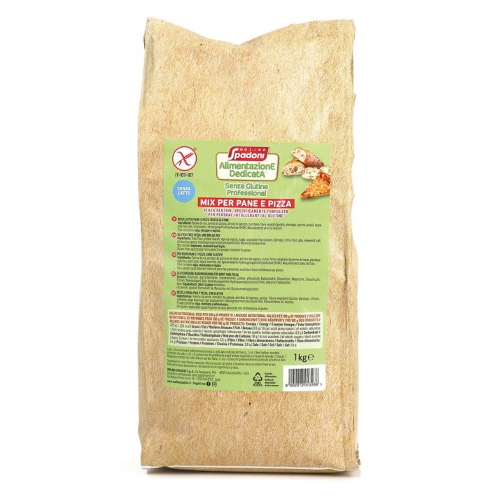 Farine Sans Gluten Mix per Pizza Molino Spadoni