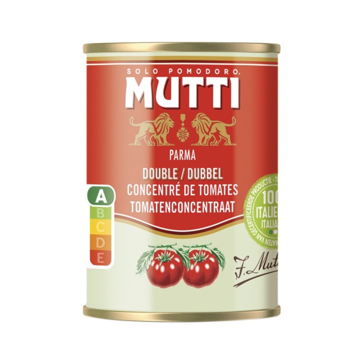 Mutti double concentré de tomates 140g