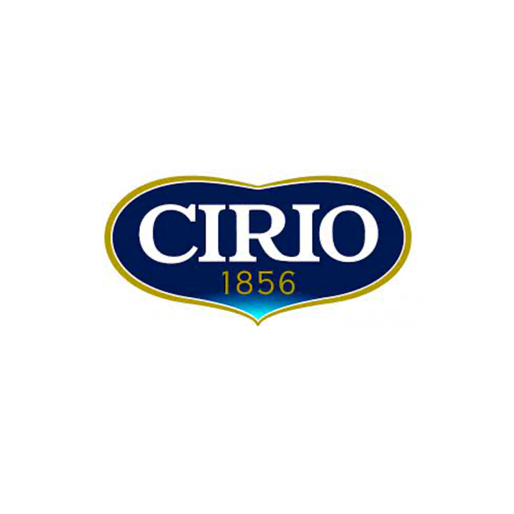 Cirio Passata Purée de tomates, détail de la bouteille pour pizza napolitaine