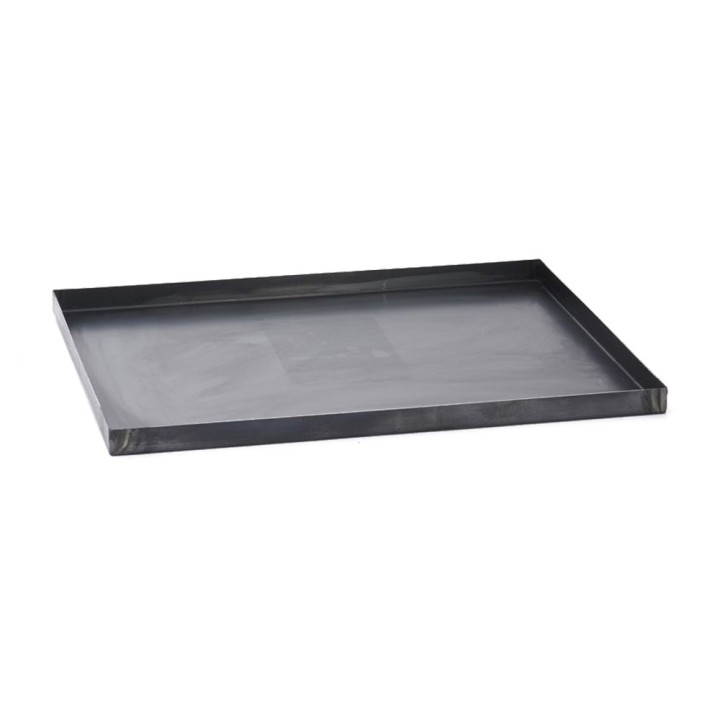 Plaque de cuisson acier carbone 30 x 40 cm de Buyer pour pizzas et pains maison