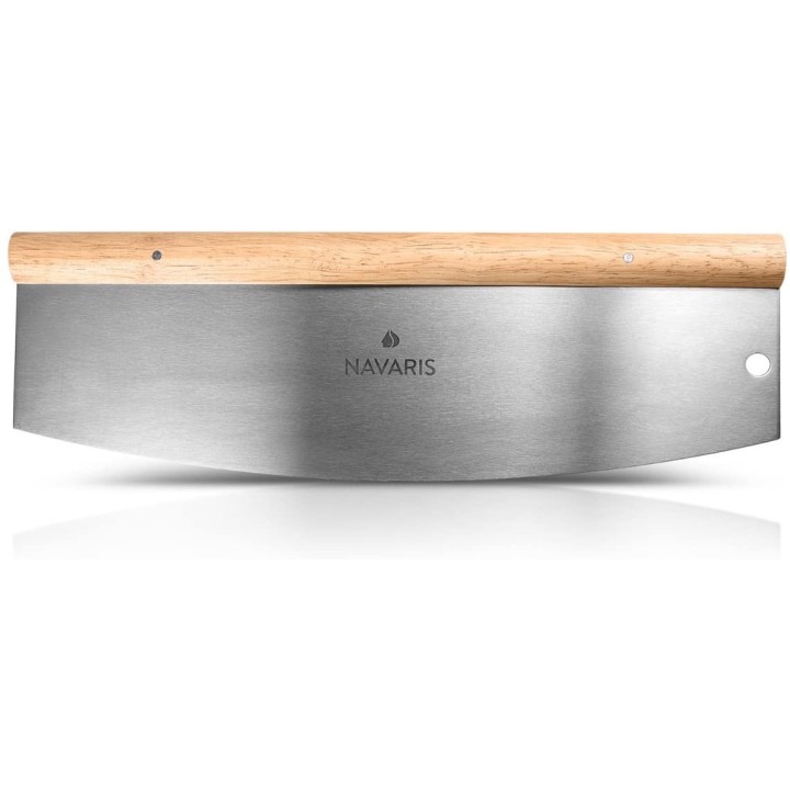 Coupe pizza en Inox 35cm - vue détail